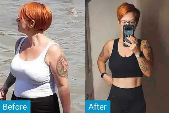 PhenQ - before and after