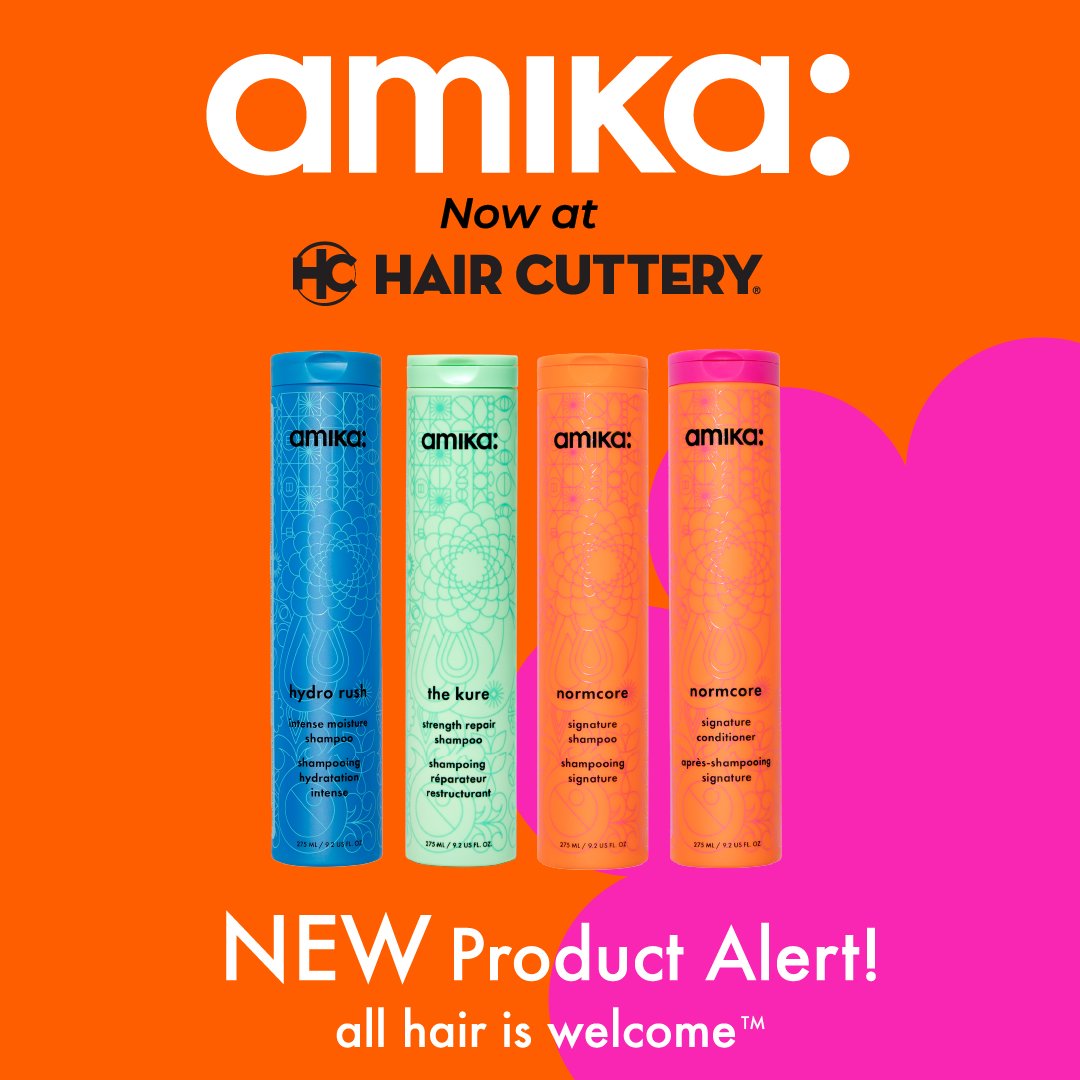 Hair Cuttery Family of Brands Partners with amika