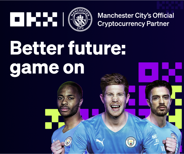OKX se convierte en el socio oficial de criptomonedas de Manchester City