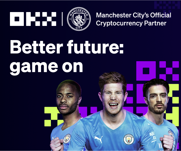 OKX wird offizieller Kryptowährungs-Partner von Manchester City