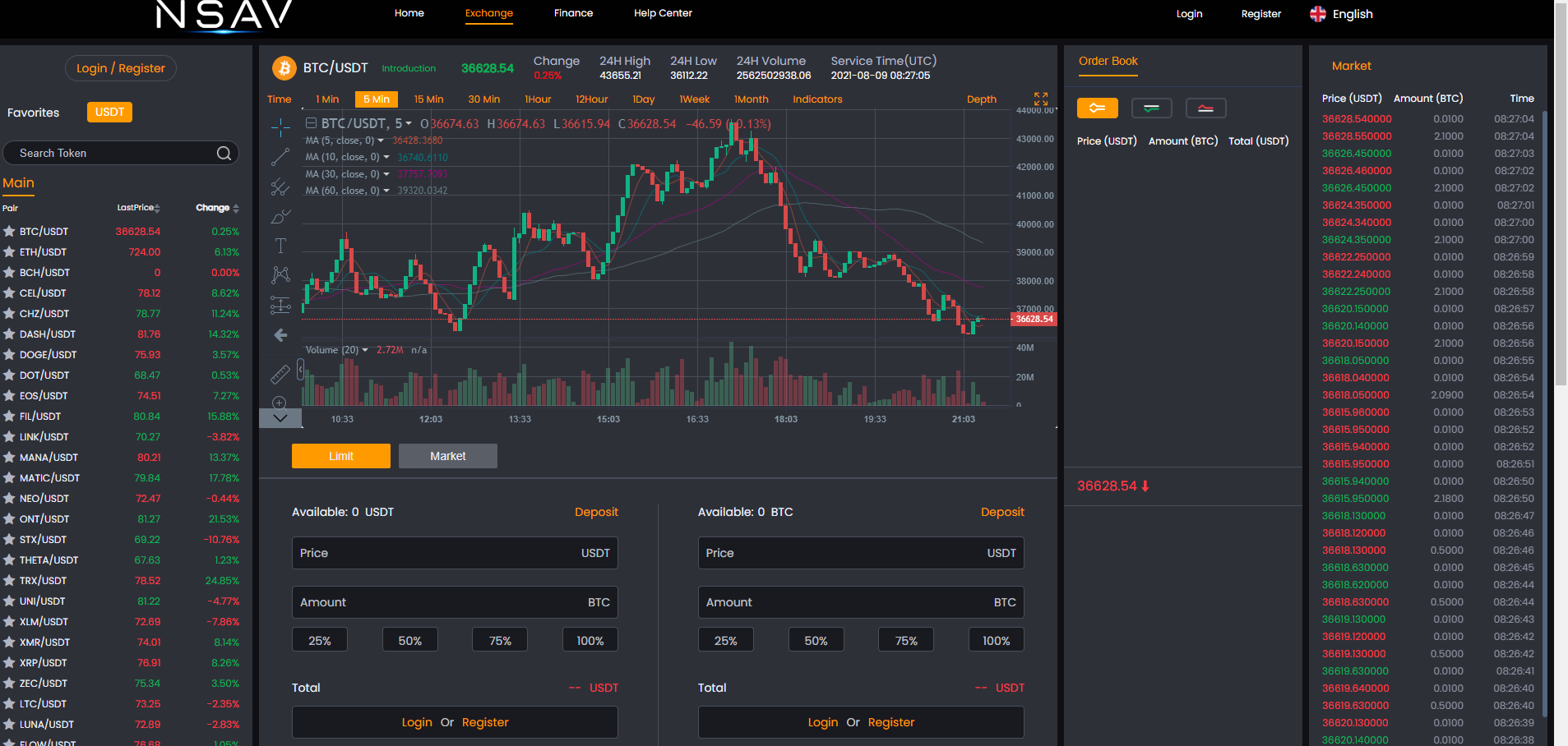 NSAV Exchange