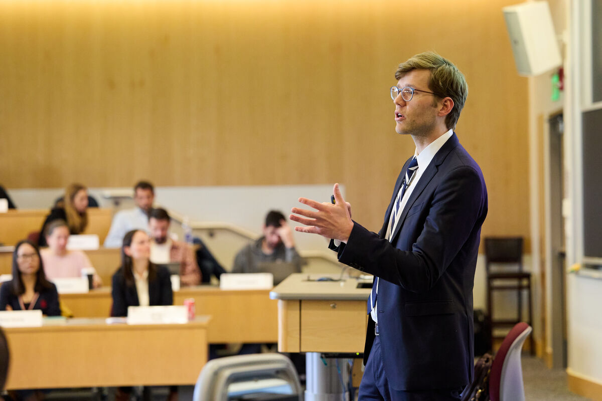 Emil Verner teaching at MIT Sloan