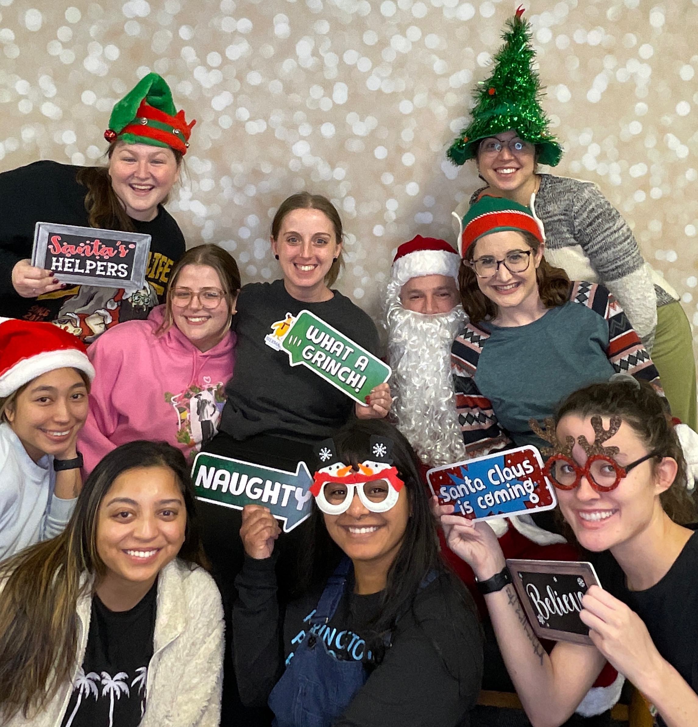 Bierman Autism Centers staff bring their creativity and holiday spirit to life as they prepare for another magical Sensory Santa event.