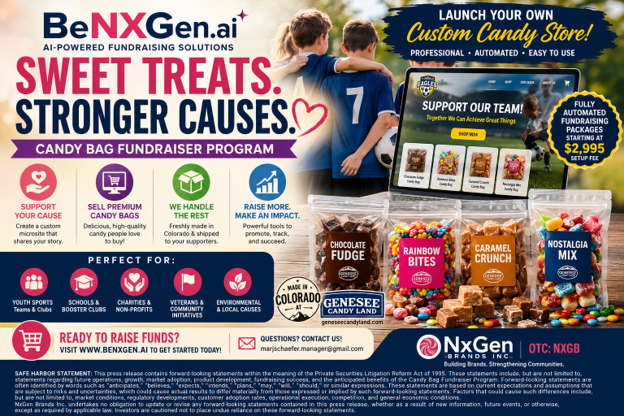 BeNXGen.ai Candy Bag Fundraiser Program