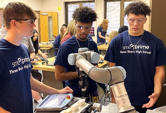 Three Rivers High School PRIME Students