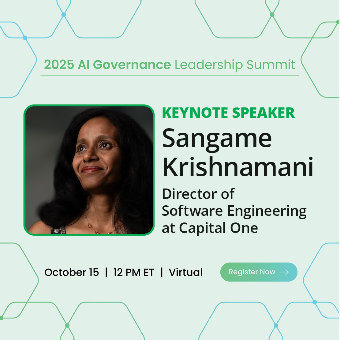 The virtual 2025 AI Governance Leadership Summit to be held on Wednesday, October 15, 2025 at 12 pm ET is a must-attend event for CIOs, CDAOs, CAIOs, and responsible AI leaders at enterprises seeking to gain better control and clarify best next steps when preparing for and implementing AI Agents and Agentic AI with responsibility at scale.