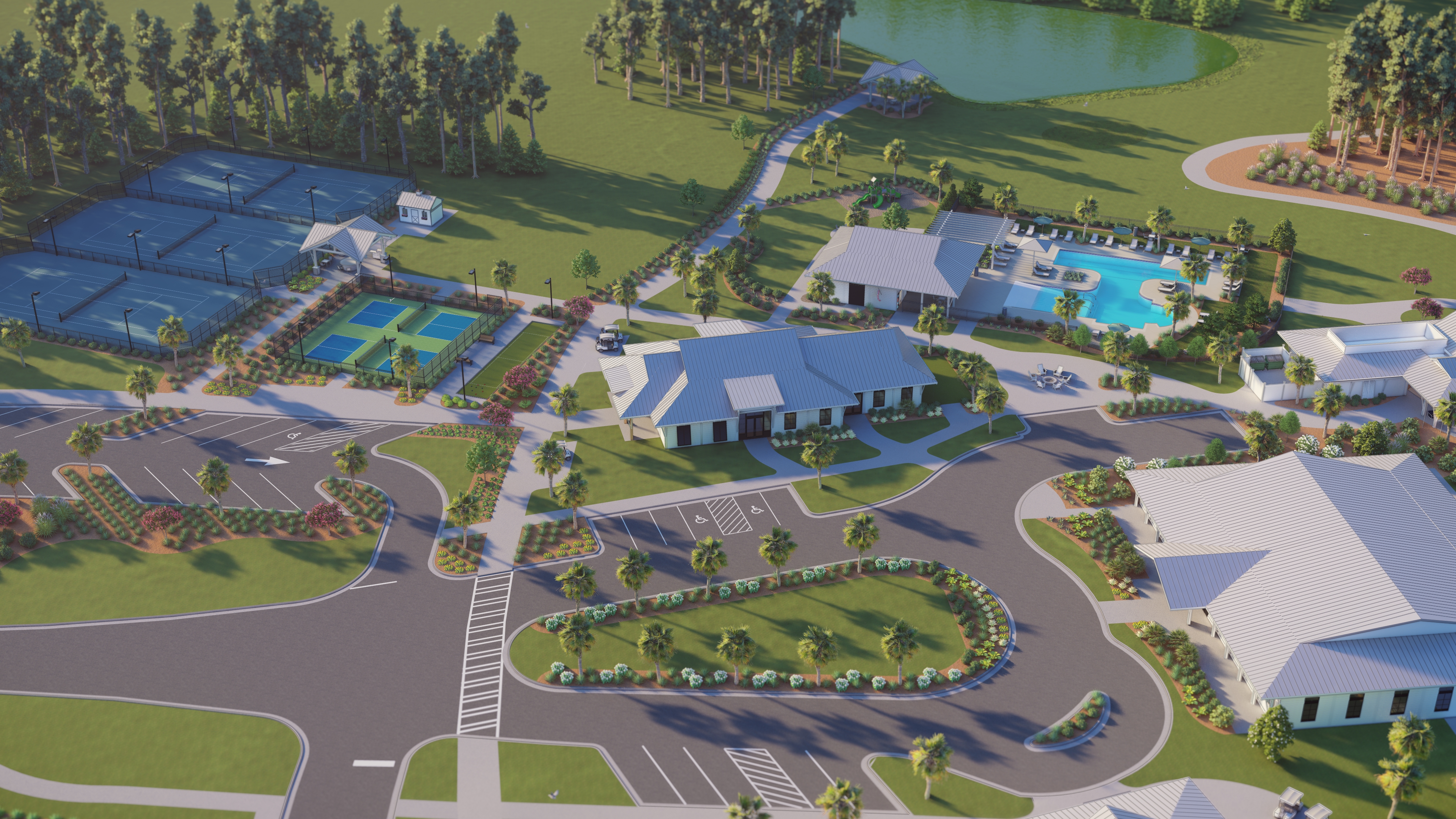 Riverton Pointe CC - Campus Rendering