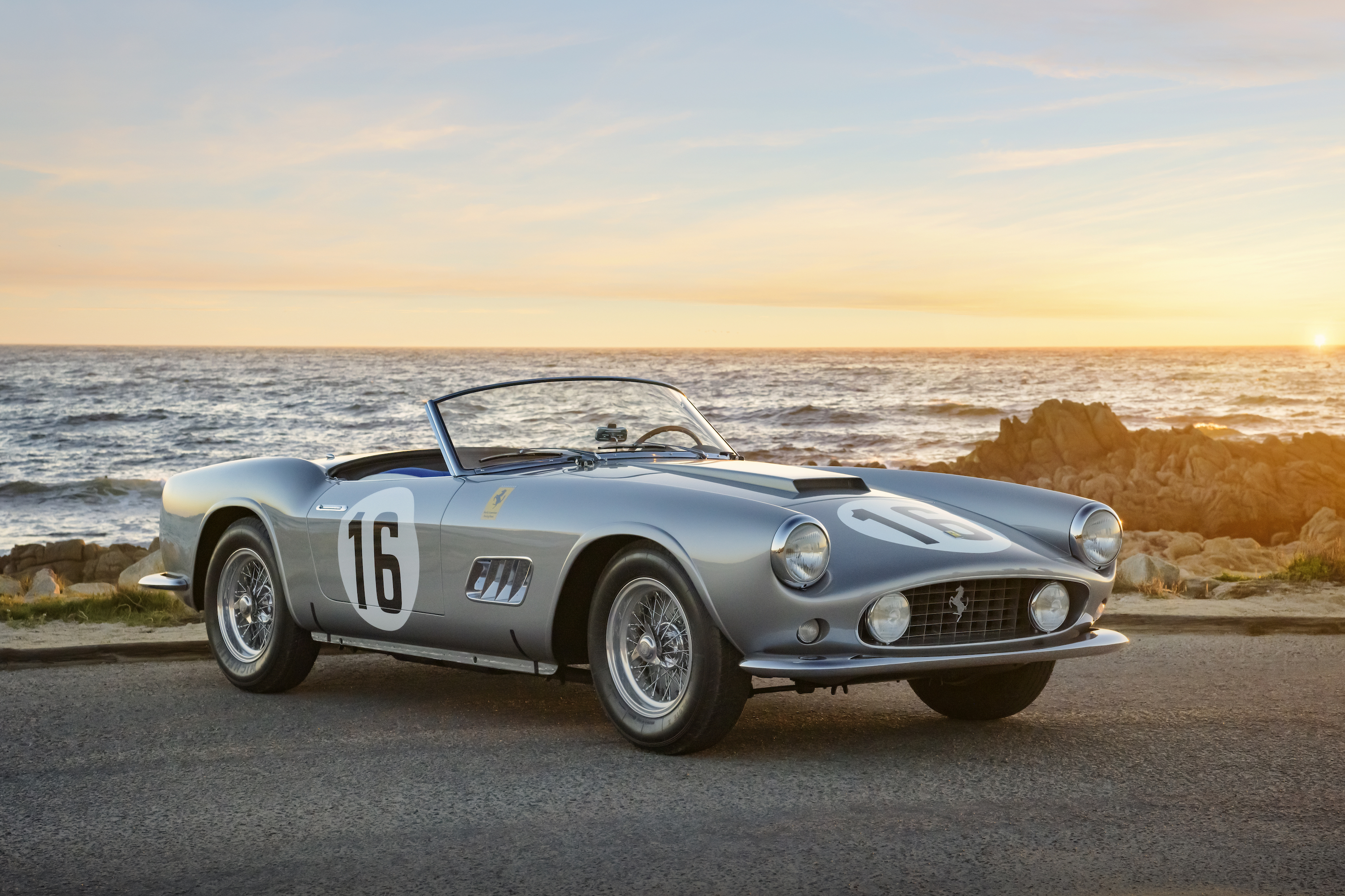 1959 Ferrari 250 GT LWB California Spider Competizione to be offered at Broad Arrow's 2025 Amelia Auction (Credit - Kimball Studios © 2024 Courtesy of Broad Arrow Auctions)