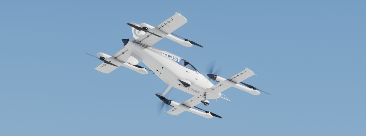 EHang Introduces VT35, a Next-Generation Long-Range Pilotless Passenger eVTOL