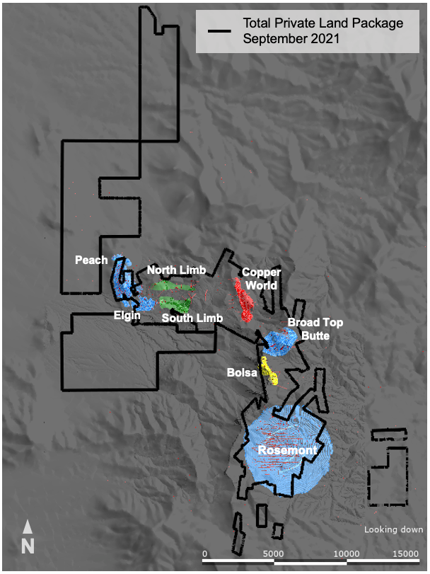 Figure 2: Expanded Private Land Package to Support an Operation Entirely on Private Land