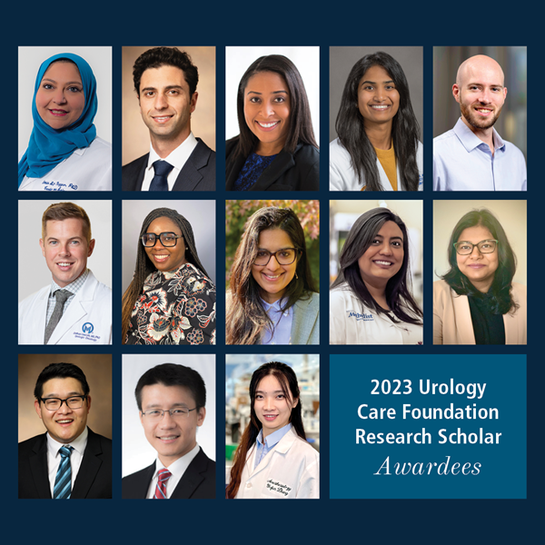 2023 Urology Care Foundation Research Scholar Awardees 