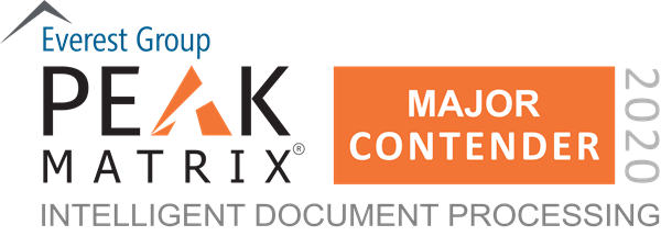 Everest Group Recognizes Parascript as a Major Contender in its Intelligent Document Processing Products PEAK Matrix™ Assessment 2020