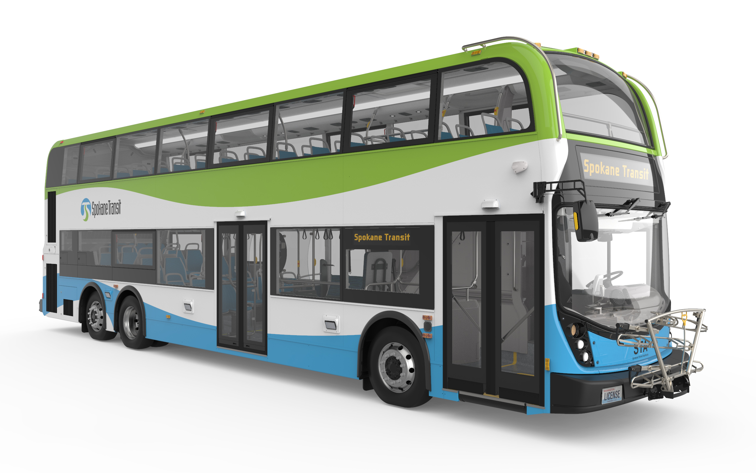 NFI announces first order for Alexander Dennis double-decks from Spokane Transit, for 7 Enviro500 buses