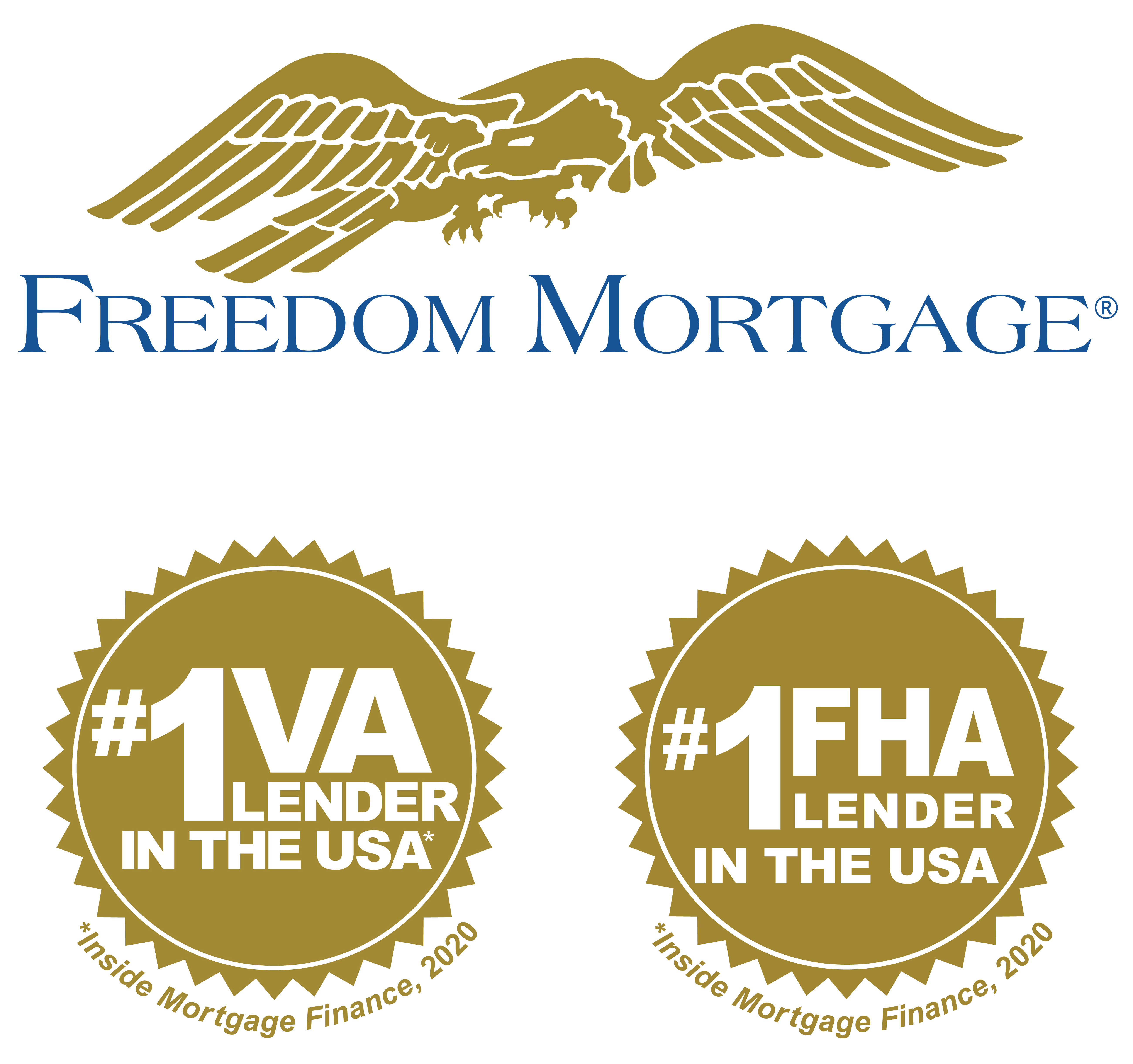 Freedom Mortgage ranked the #1 VA and #1 FHA Lender in the U.S. in 2020 according to Inside Mortgage Finance magazine. “Many Americans are not aware there are a variety of government backed loans they can take advantage of to finance their first home with very little to no down payment,” said Stanley C. Middleman, Freedom Mortgage founder and CEO. “It’s an honor to help more homeowners with their VA or FHA loans than any other lender in the country.” 
