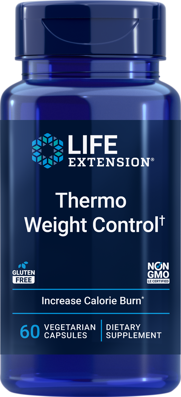 Life Extension new supplement Thermo Weight Control to promote calorie burning nonGMO gluten free vegetarian