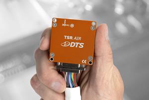 The miniature TSR AIR data logger from DTS includes 11 built-in sensors for shock and vibration testing. The TSR AIR is ideal for automotive, aerospace, and industrial test applications with tight size and weight constraints.