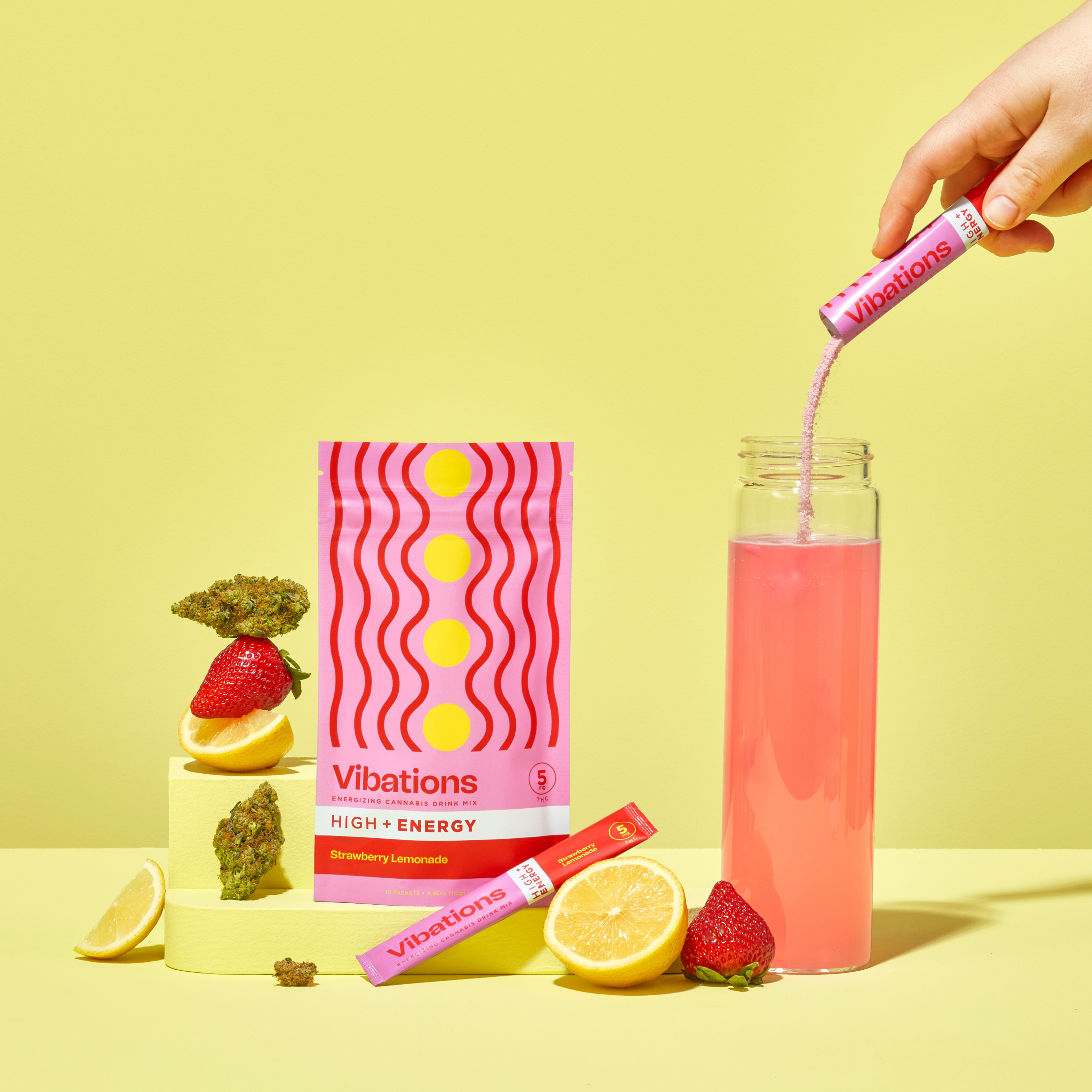 Vibations: High + Energy Drink Mix