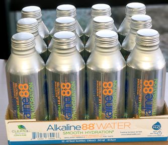 The Alkaline Water Company®: Alkaline88® Eco-Friendly Aluminum Bottles 12-Pack Case