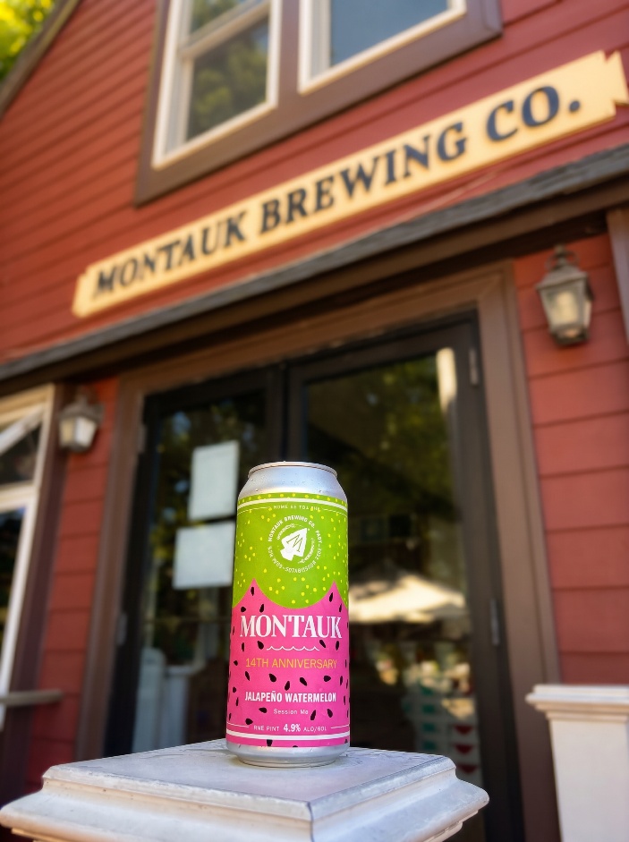 Montauk Jalapeño Watermelon Ale 