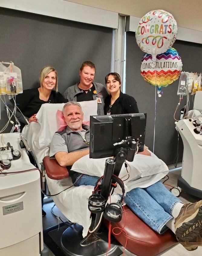 Platelet Donor Jim Parker