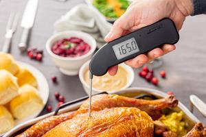 Thermapen ONE Measuring a Thanksgiving Turkey