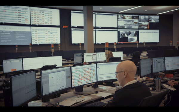 Kettering Health Network Operations Command Center powered by TeleTracking is located in Dayton, OH