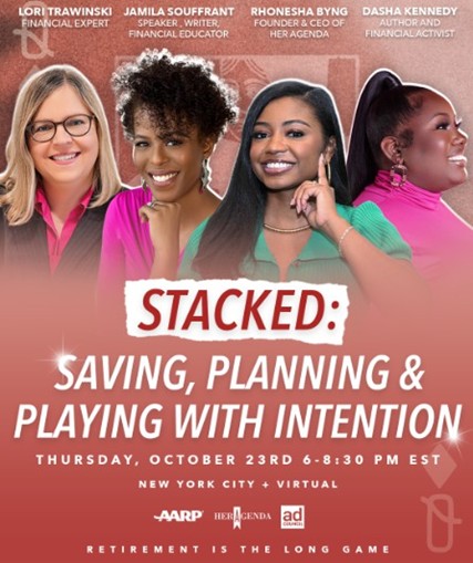 Her Agenda and the Ad Council Promote “Pretirement” Awareness with Stacked: Saving, Planning, and Playing with Intention