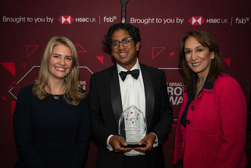 Global Engineering Staffing Company, Janikin Energy, Wins HSBC Expansion & Growth Award in London