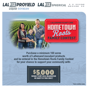 Hometown Roots Family Contest Gives Three Growers a Chance to win $5,000 Towards Their Community