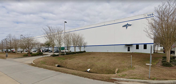The Medline Industries distribution warehouse is located at 149 New Camellia Blvd. in Covington, LA, on the outskirts of New Orleans. This area is a major distribution hub at the Interstate-12 corridor and Port of New Orleans.  