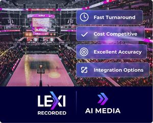 AI-Media Launches LEXI Recorded