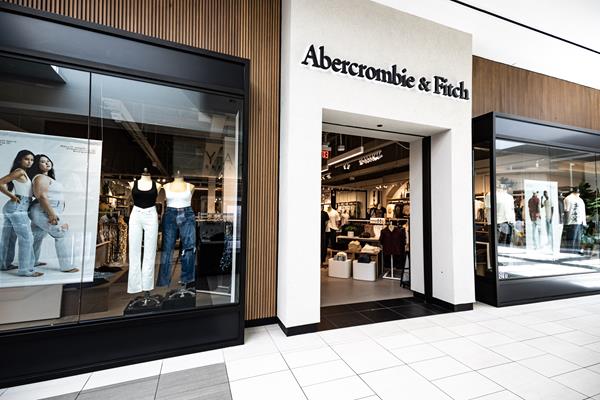 Abercrombie's new "getaway" store in Los Angeles' Del Amo Shopping District