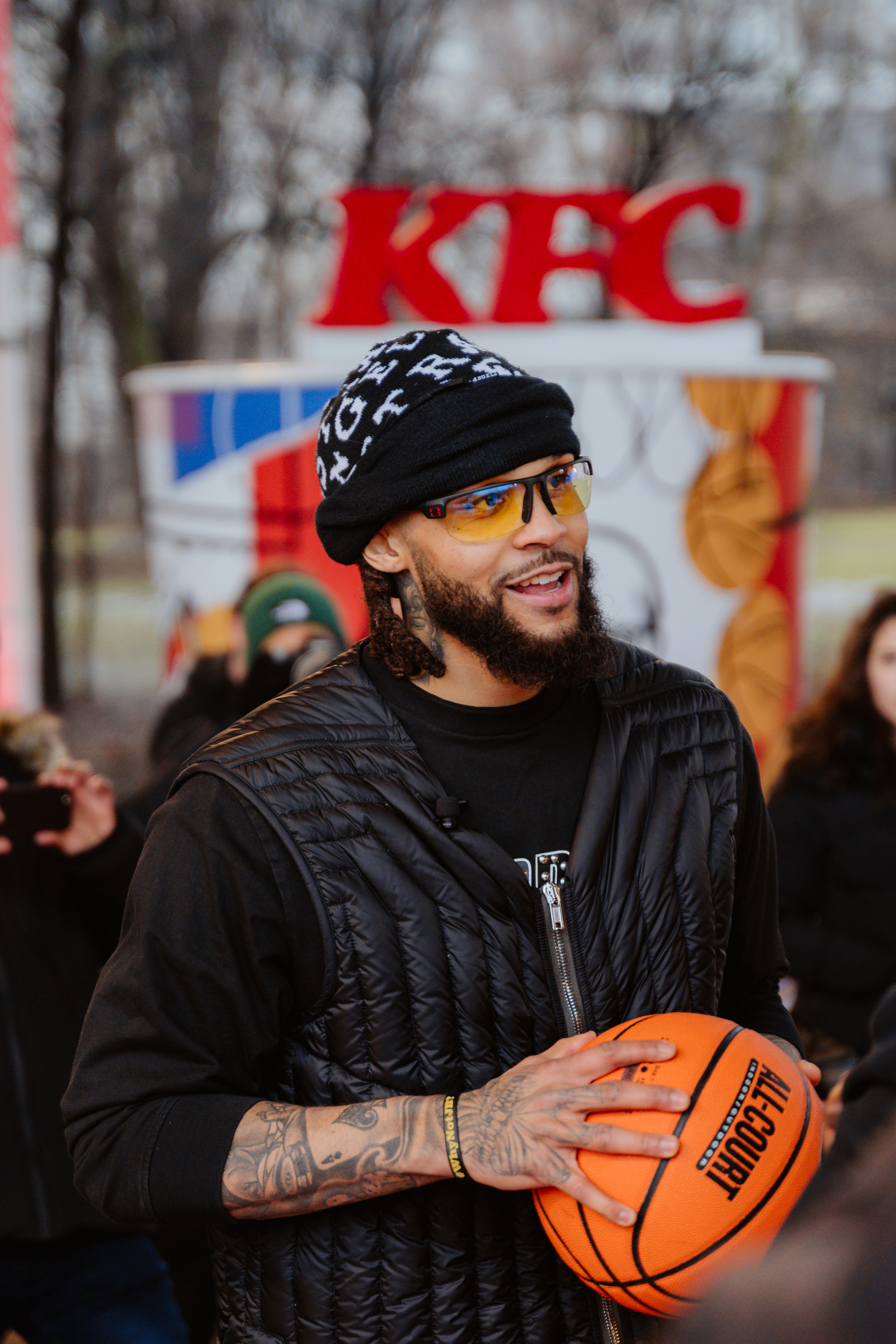 Gary Trent Jr Gets Buckets at KFCourt