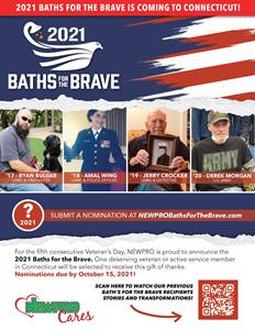 Baths for the Brave Call For Nominations Flyer