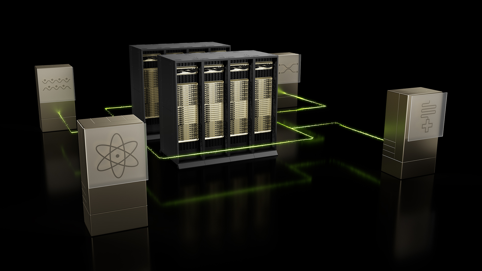 The NVIDIA Accelerated Quantum Research Center will integrate leading quantum hardware with AI supercomputers.