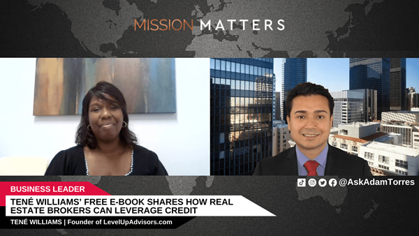 Tené Williams was interviewed by Adam Torres of Mission Matters Money Podcast.