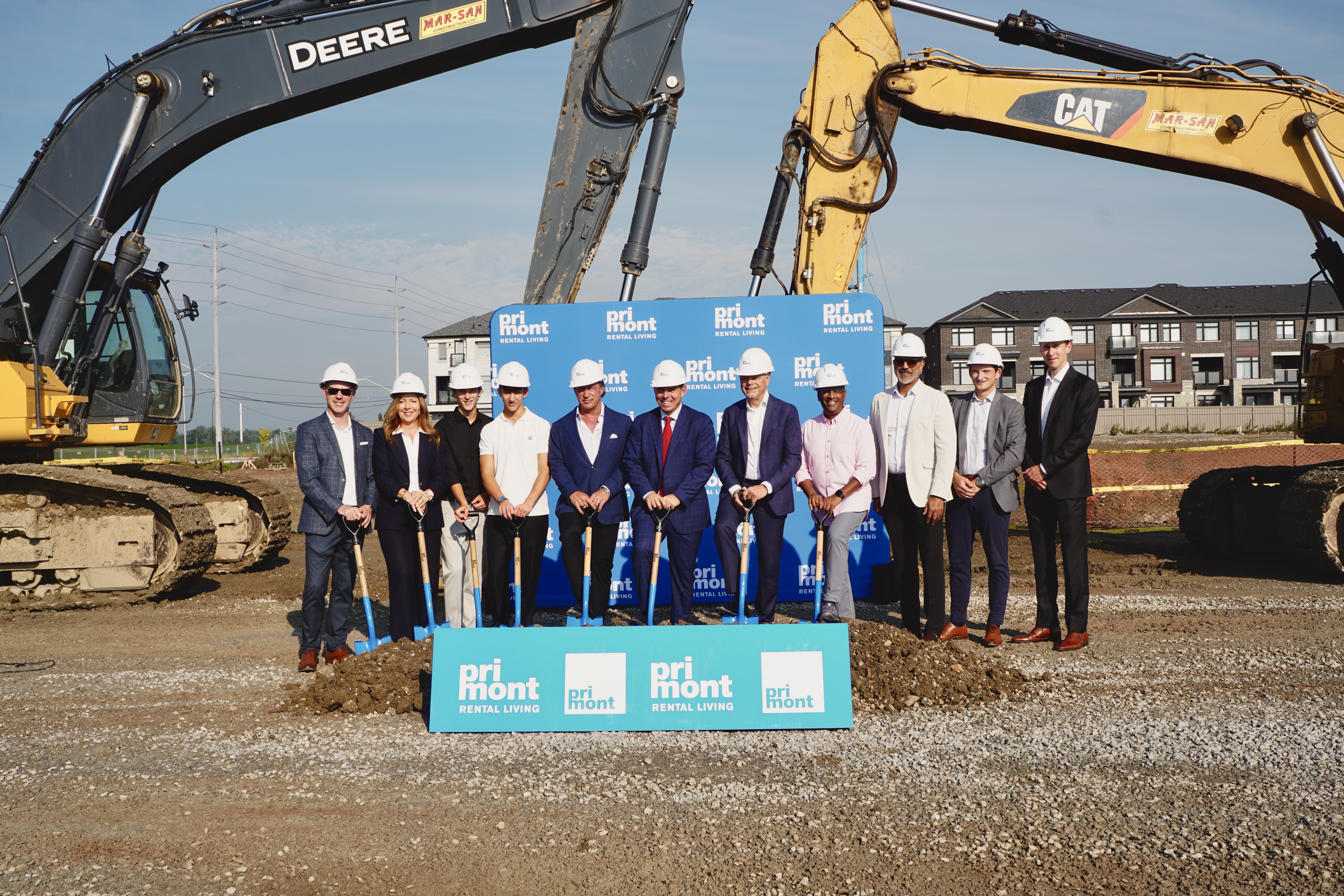 primont rental living official ground breaking in brampton