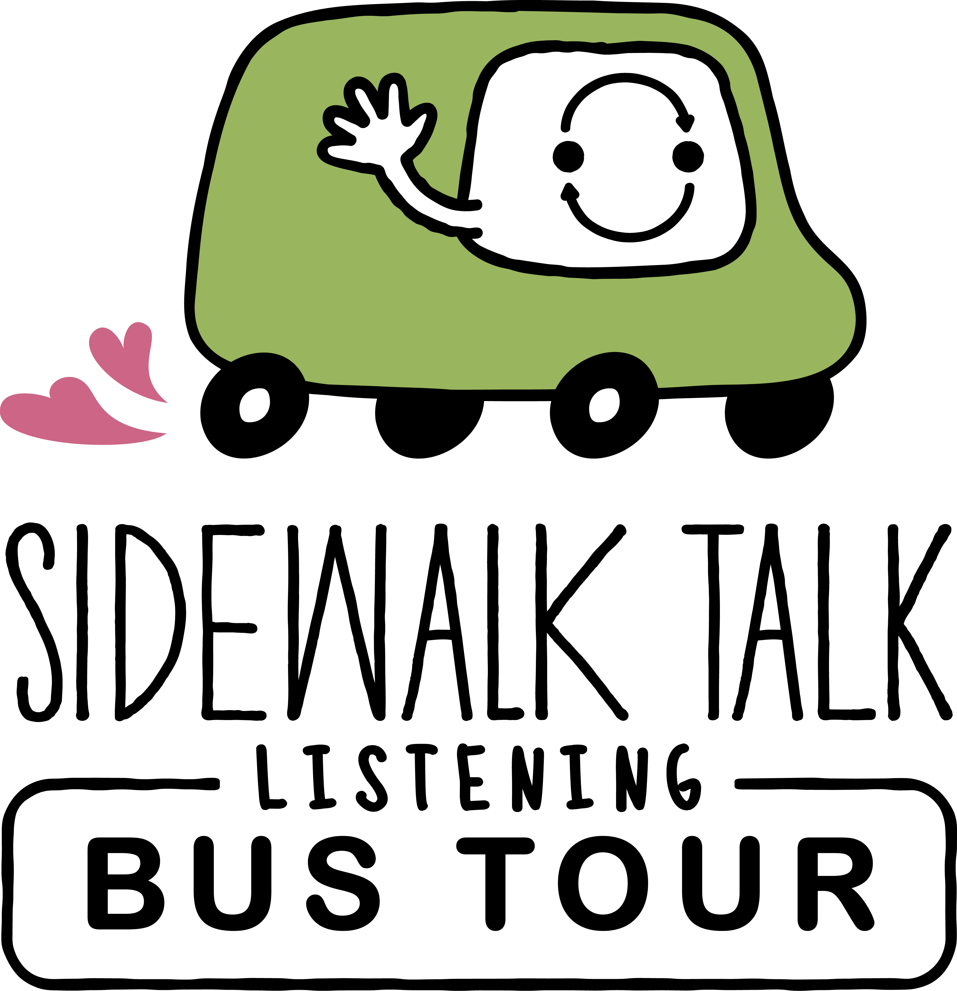 2025 Sidewalk Talk Listening Bus Tour Logo