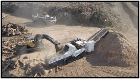 RenX Enterprises Completes Purchase of Komptech Crambo Shredder and Diamond Z Horizontal Grinder Following Strong Operating Performance