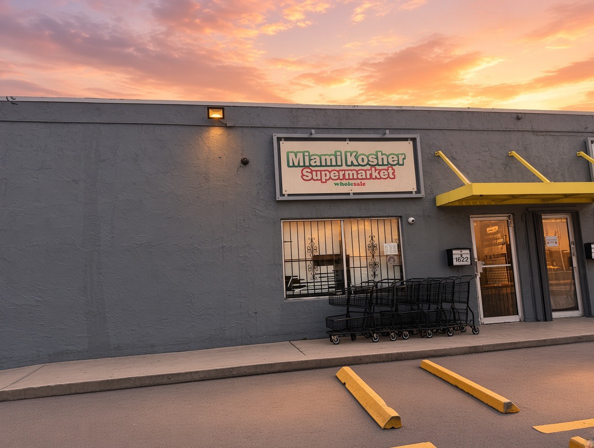 Miami kosher supermarket serving Miami, North Miami Beach, Aventura, Hollywood and Hallandale Beach, Florida