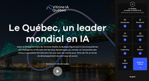 Une carte de visite pour faire rayonner l’expertise du Québec en IA à travers le monde