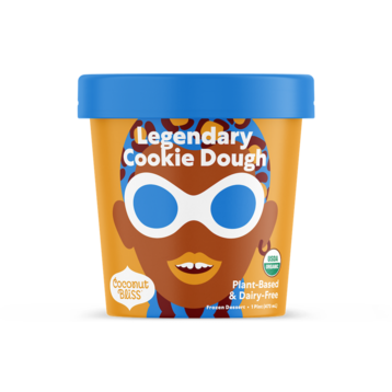 Legendary Cookie Dough is an epic new pint offering from Coconut Bliss. With vanilla as its base, the ice cream is jam-packed with cookie dough, fudgy ribbons and chocolate confetti. The pint retails for $6.99. 