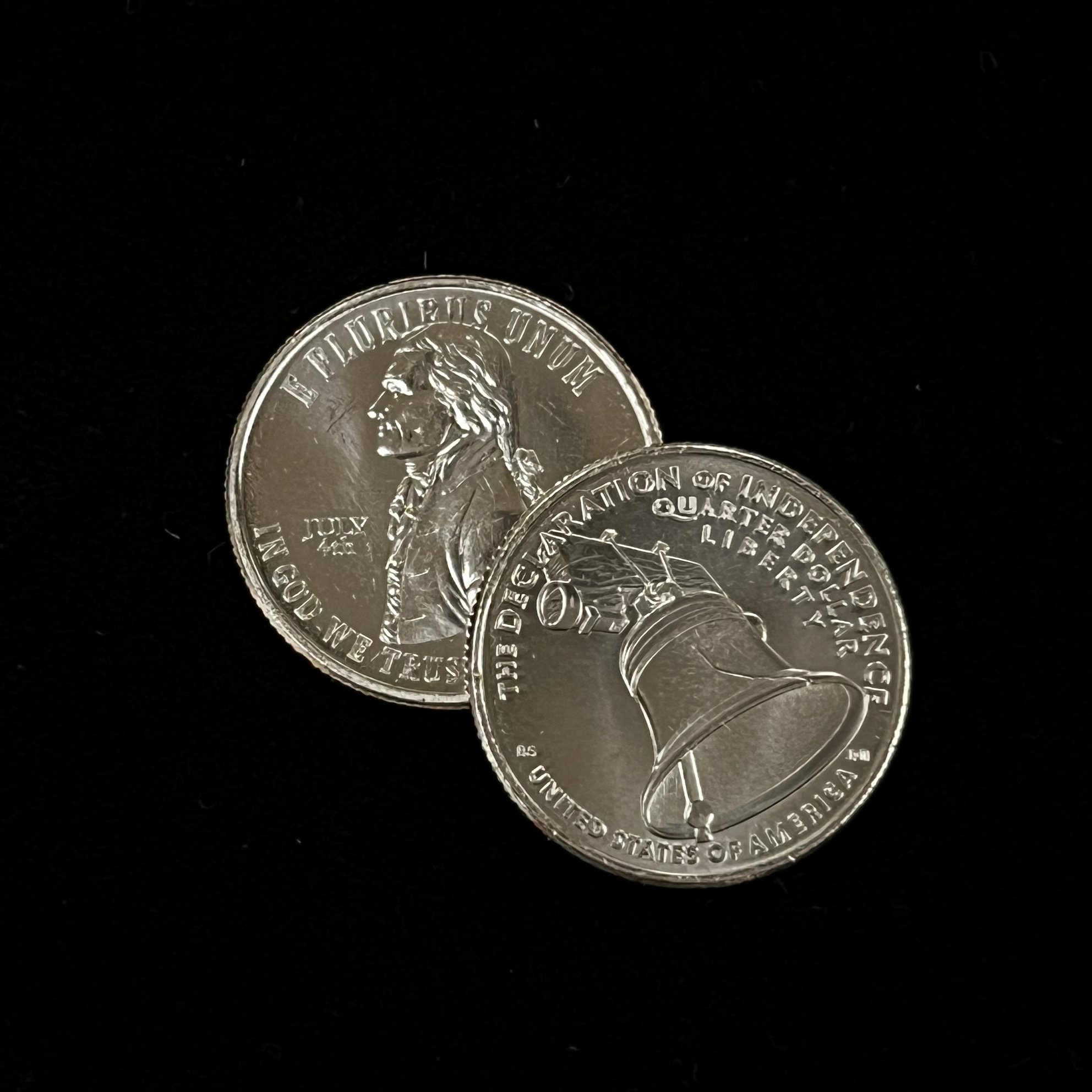 Fourth of July Declaration of Independence Quarters