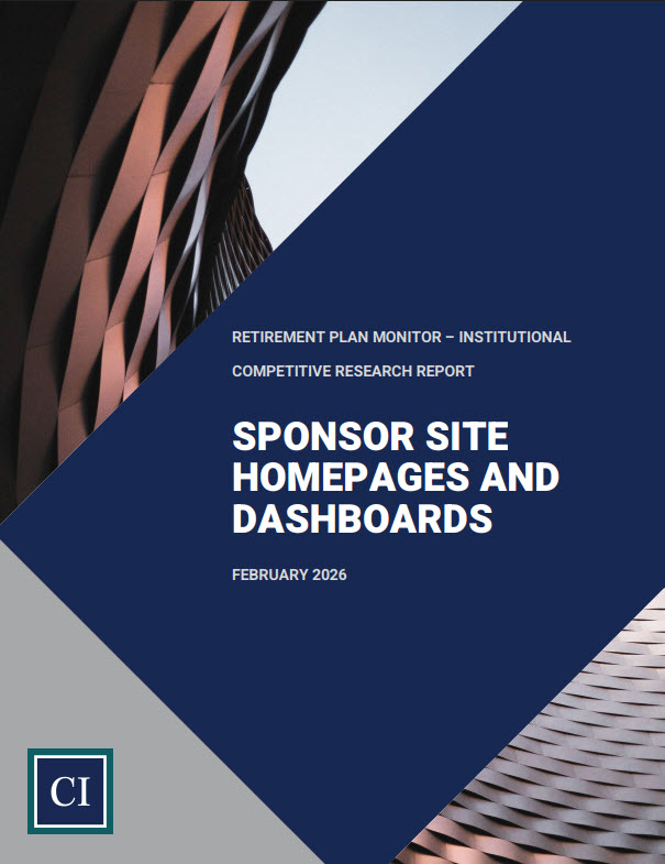 Sponsor Site Homepages and Dashboards Report Cover