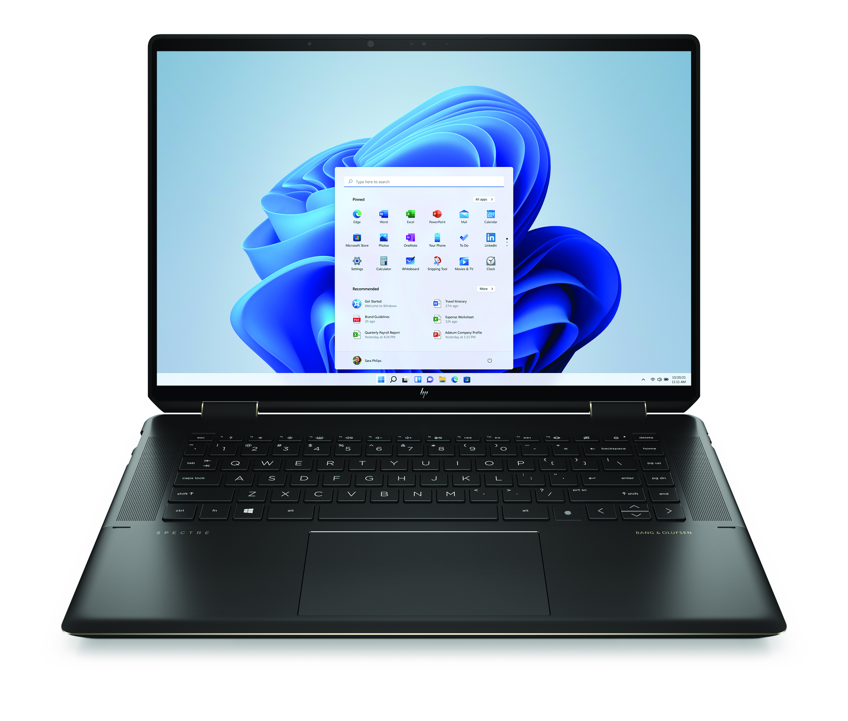 HP Spectre x360 16 in Nightfall Black