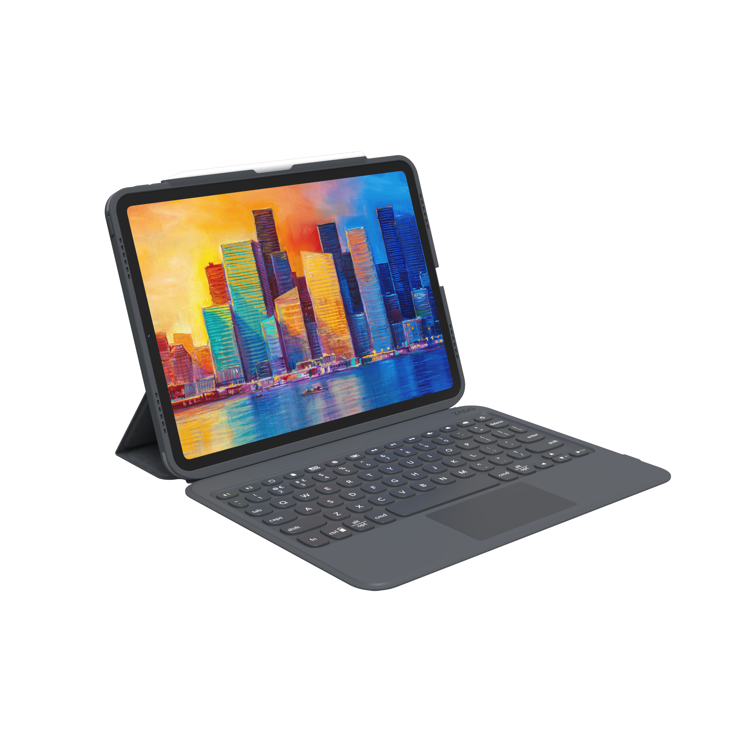 ZAGG Pro Keys with Trackpad Wireless Keyboard and Rugged