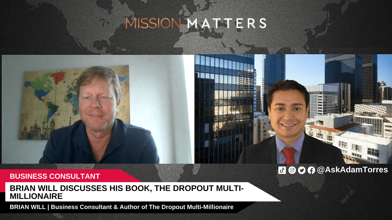 Brian Will was interviewed by Adam Torres on Mission Matters Business Podcast. 