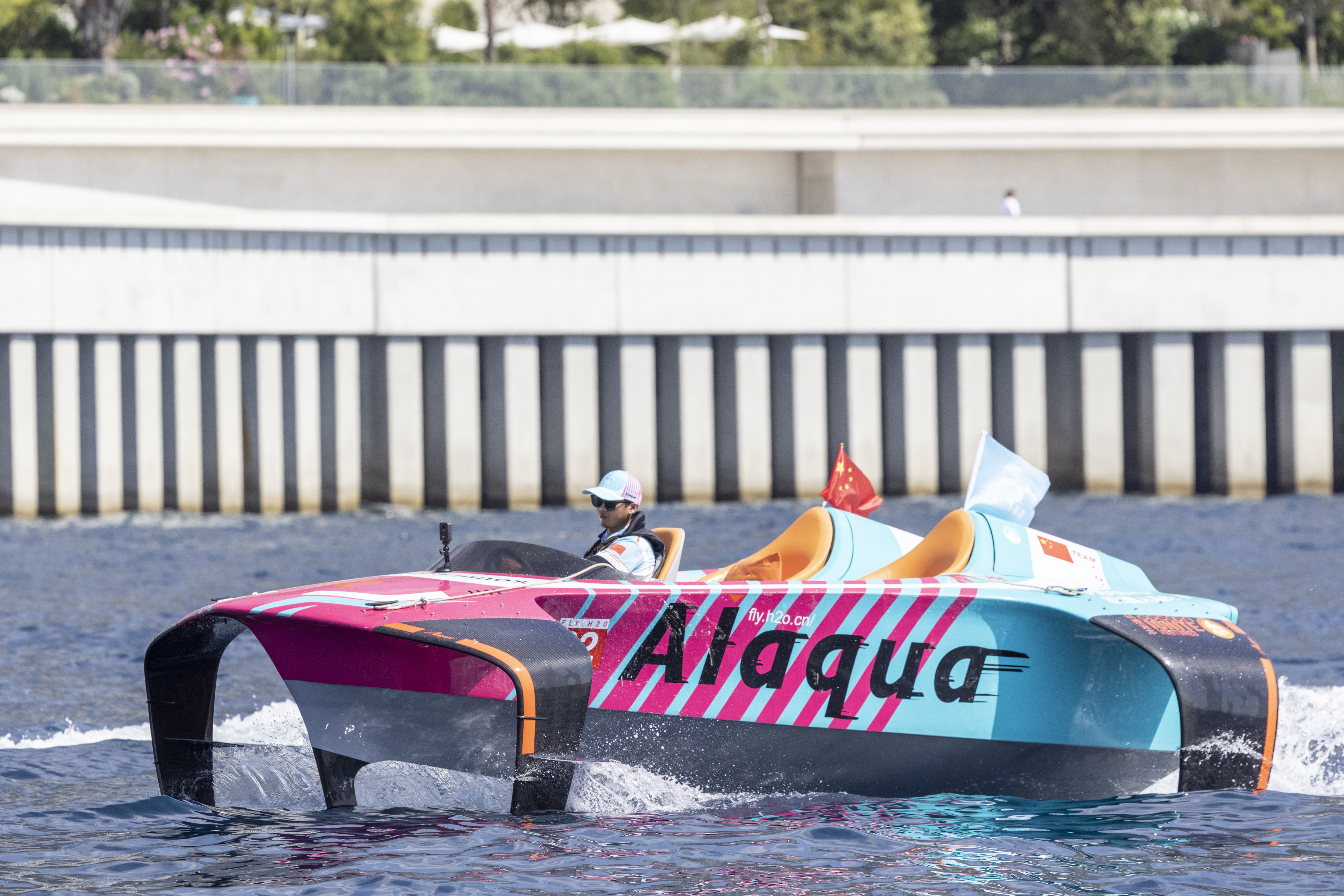 Y-H20 Alaqua Y-3 Debuts in Monacco energy boat challenge