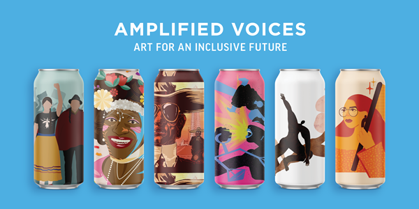 A sample of the pieces featured in the Amplified Voices Series. 