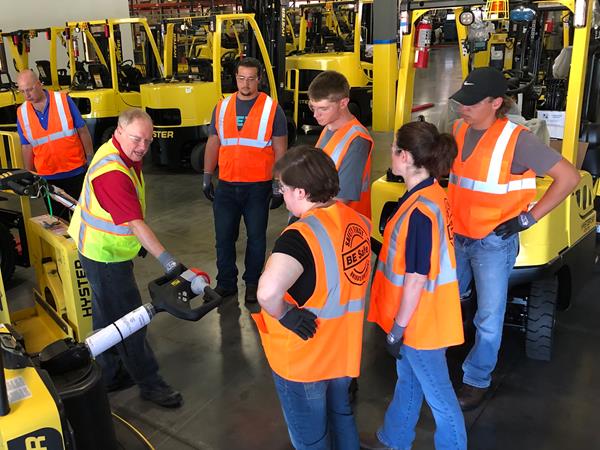 Briggs Equipment team members make safety a priority. 